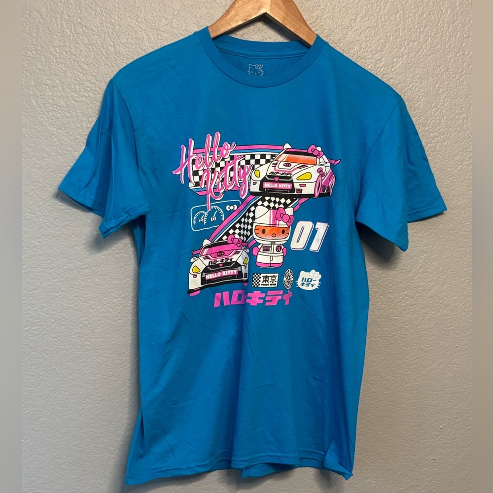 Hello kitty race shirt